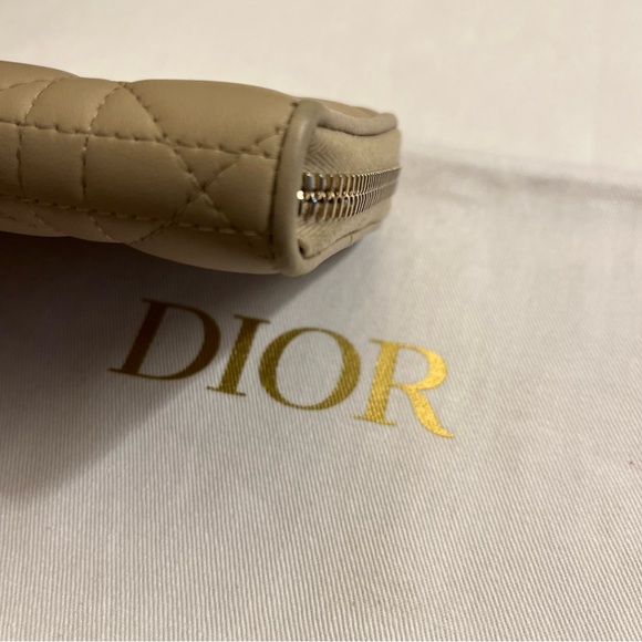 Lady Dior Voyageurs Beige Cannage Wallet - Picture 7 of 13